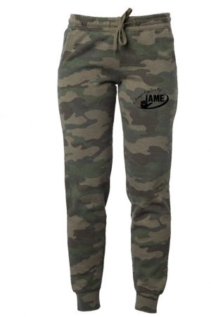 Womens Camo Wash Sweatpants