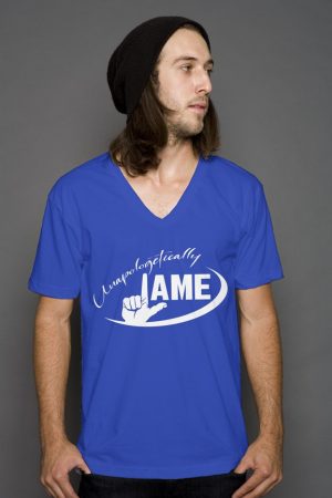 Unisex V neck